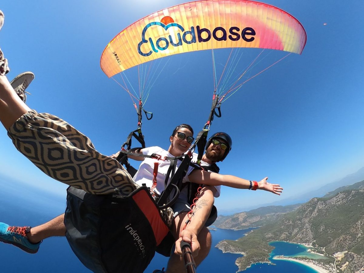 fethiye tandem yamaç paraşütü, tandem uçuş, fethiye paragliding, fethiye tandem flight